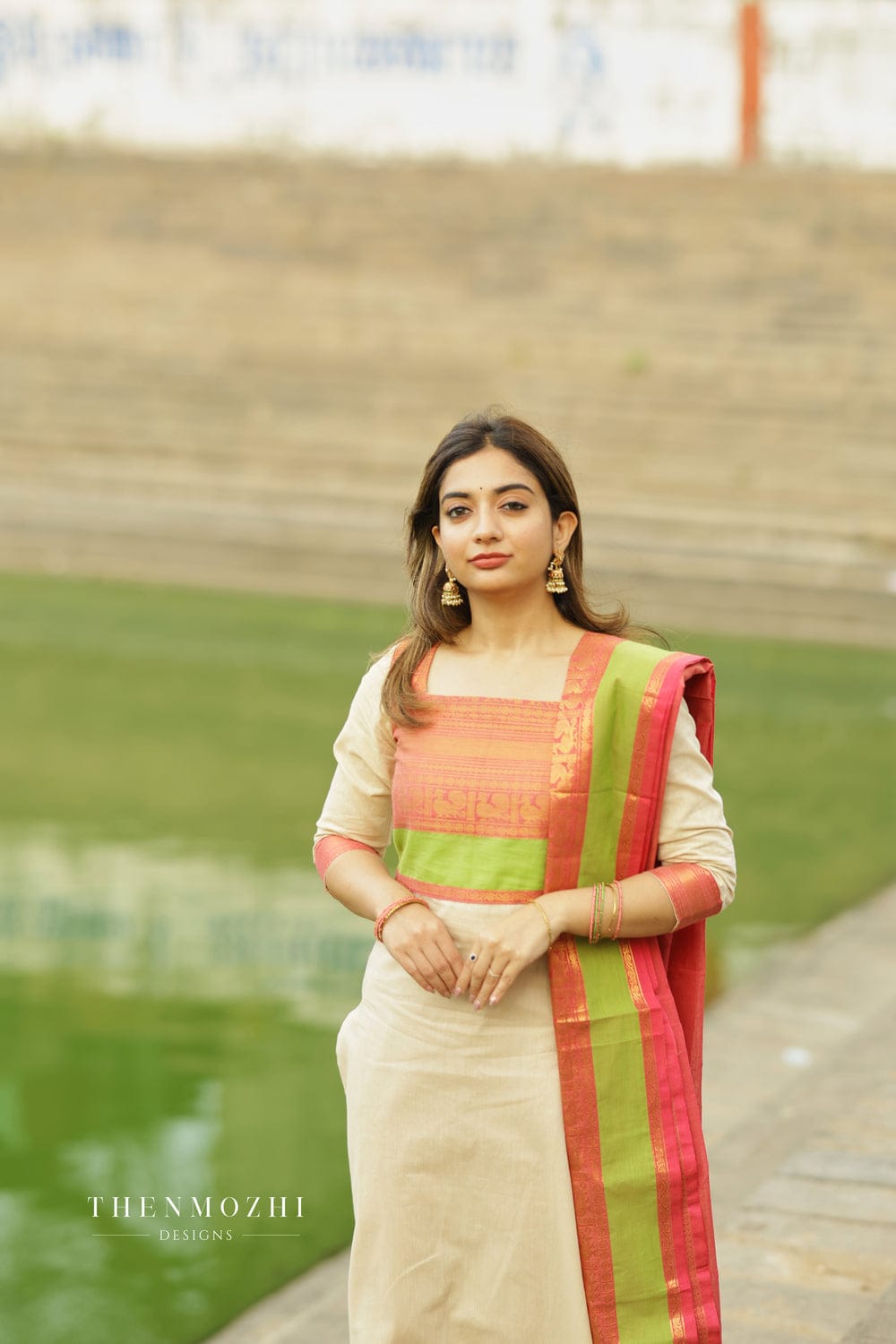 NEW ARRIVALS – Onam Special Kanchi Cotton Suit Set|KF