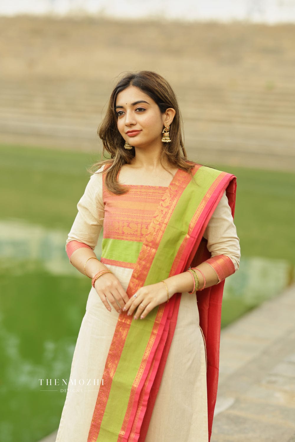 NEW ARRIVALS – Onam Special Kanchi Cotton Suit Set|KF