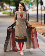 AANYA Premium Kanchi Cotton Suit Set|KF