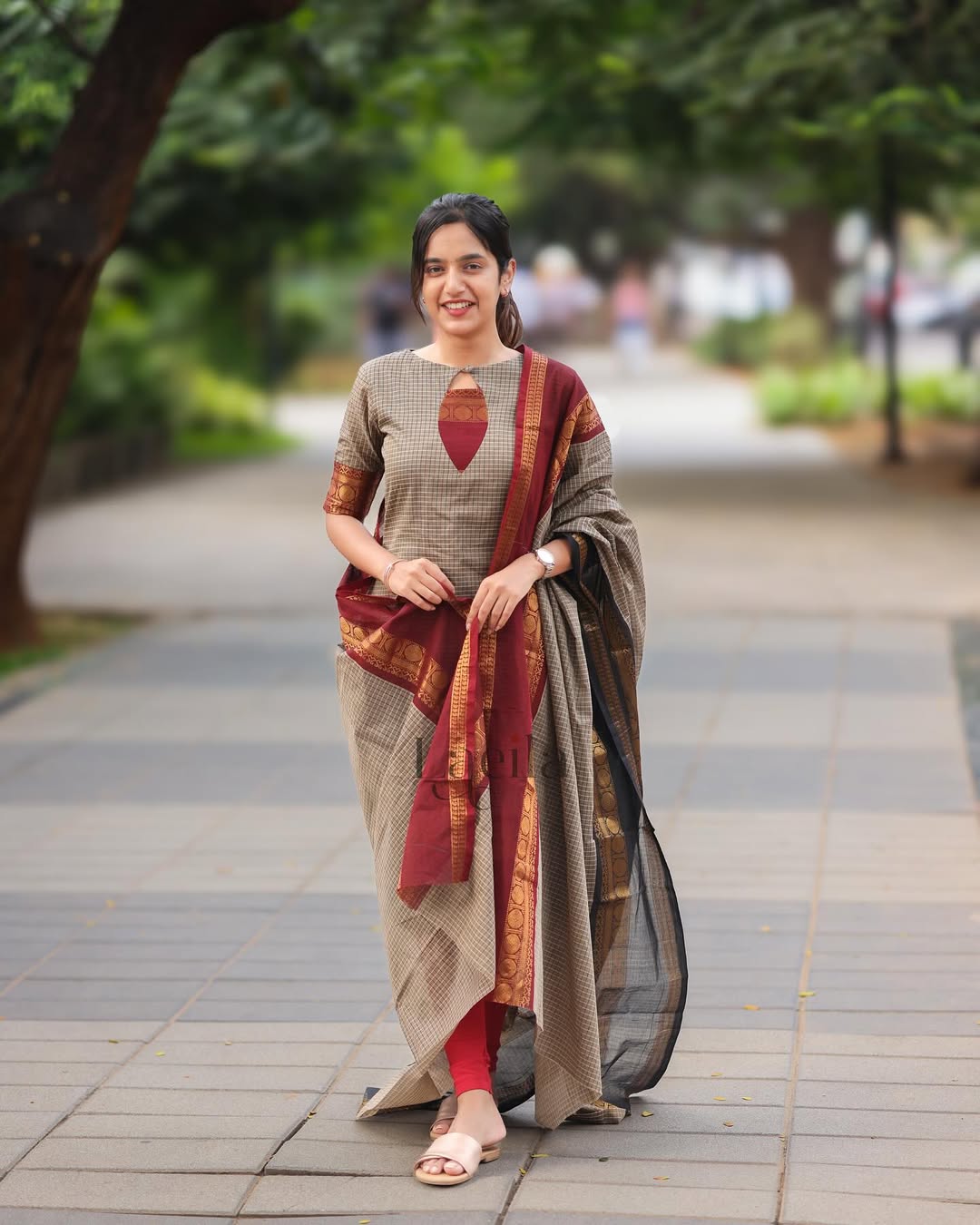 AANYA Premium Kanchi Cotton Suit Set|KF