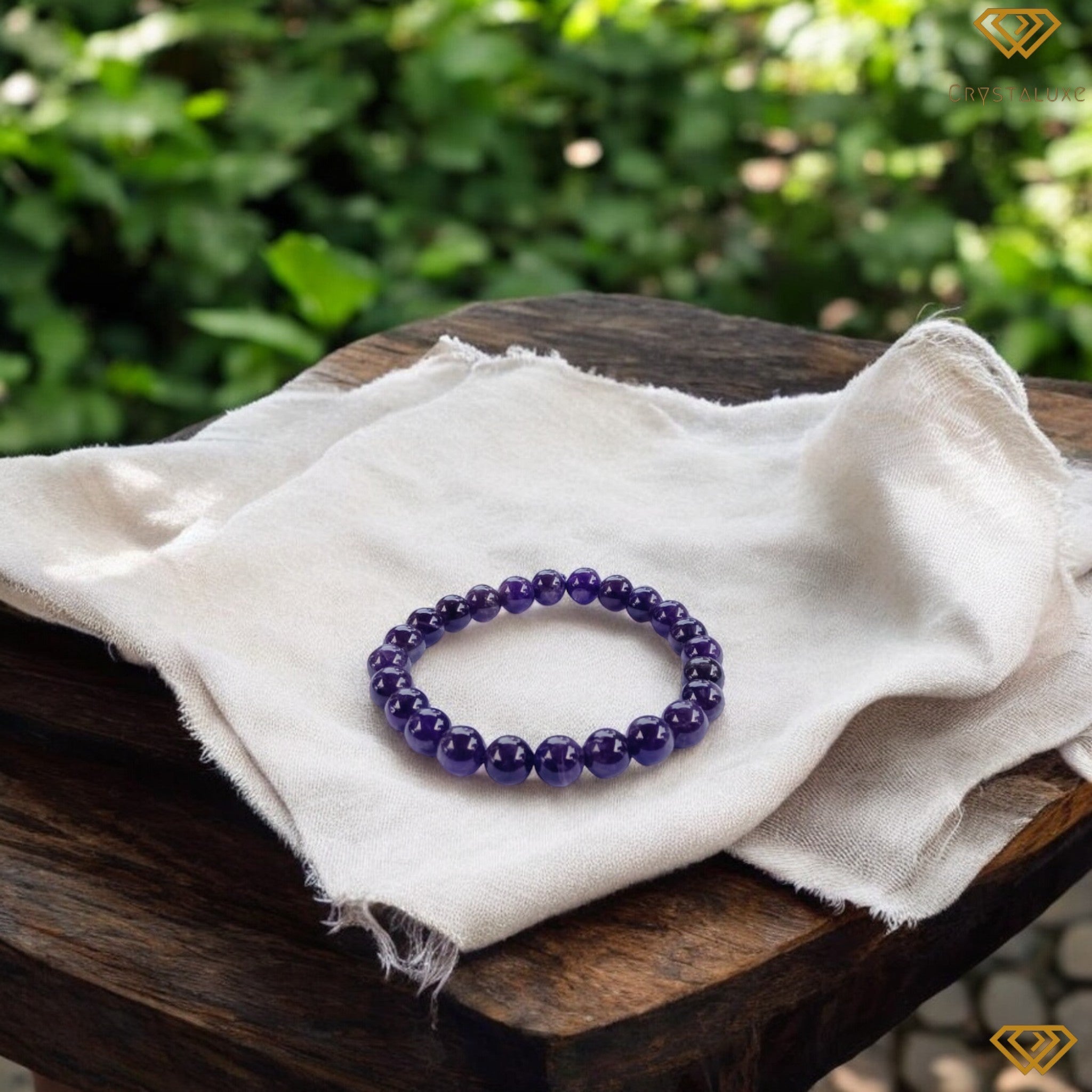 Certified Amethyst Bracelet