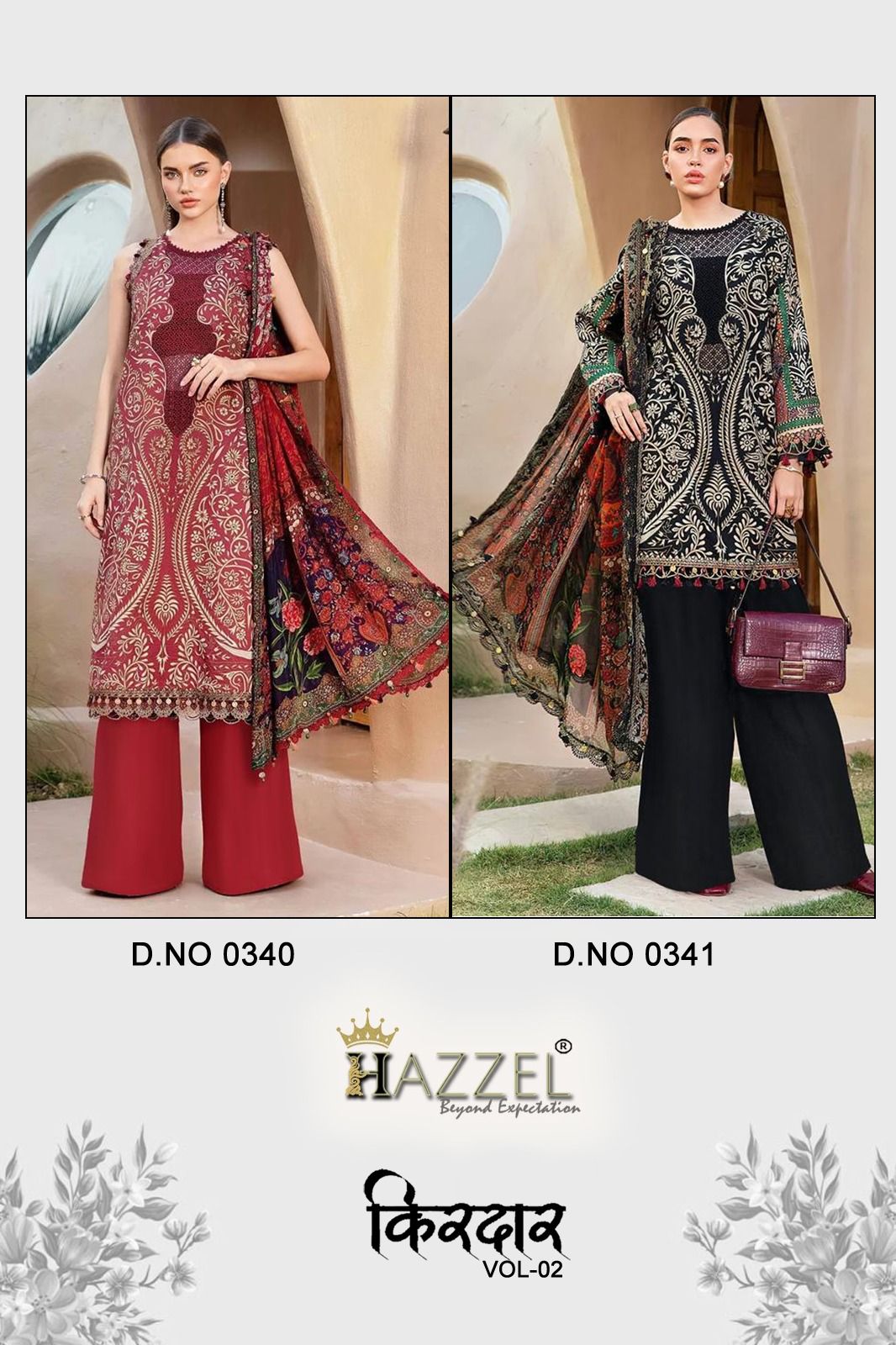 HAZZEL® – Luxury Lawn Edition- Semi stiched