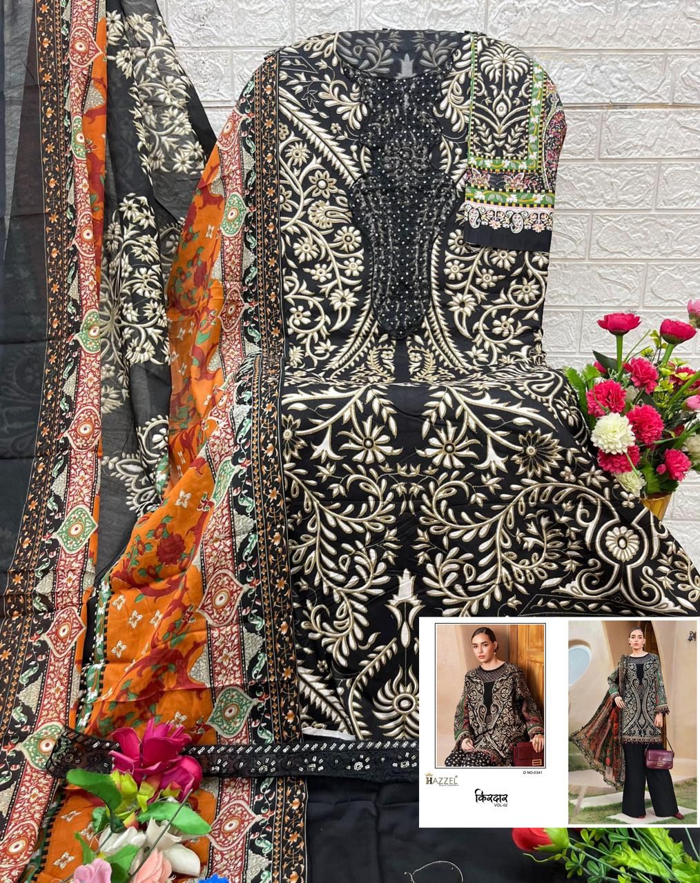 HAZZEL® – Luxury Lawn Edition- Semi stiched