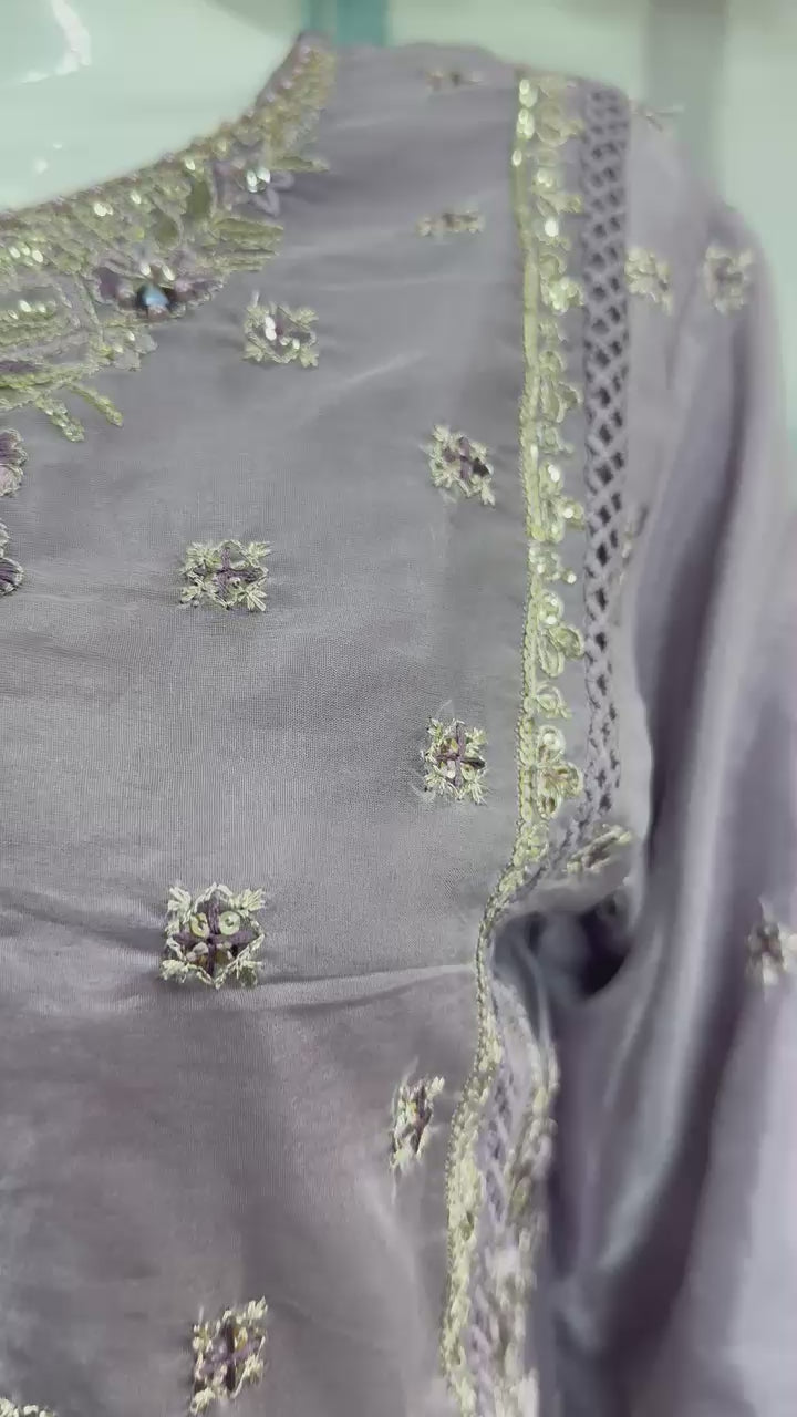 Load video: Premium Readymade Pakistani-Inspired Suit