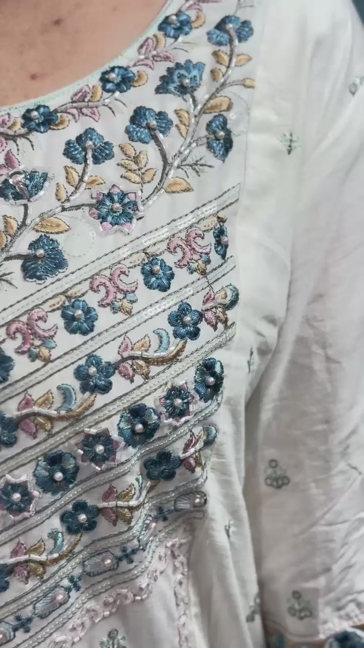 Load video: Anaya Lawn 79 Edition (Semi-Stitched)