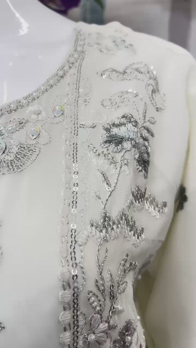Readymade Designer Suit | Handworked Elegance
