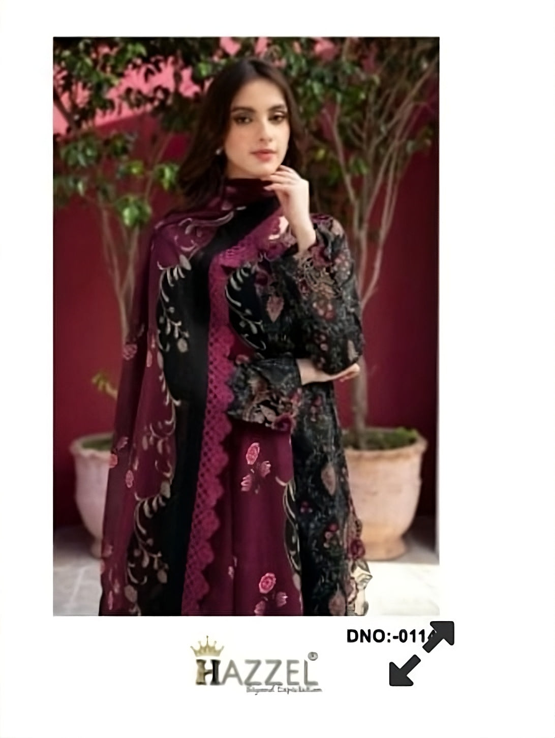 HAZZEL®️ – FIRDOUS & AYZEAL - Semi Stitched